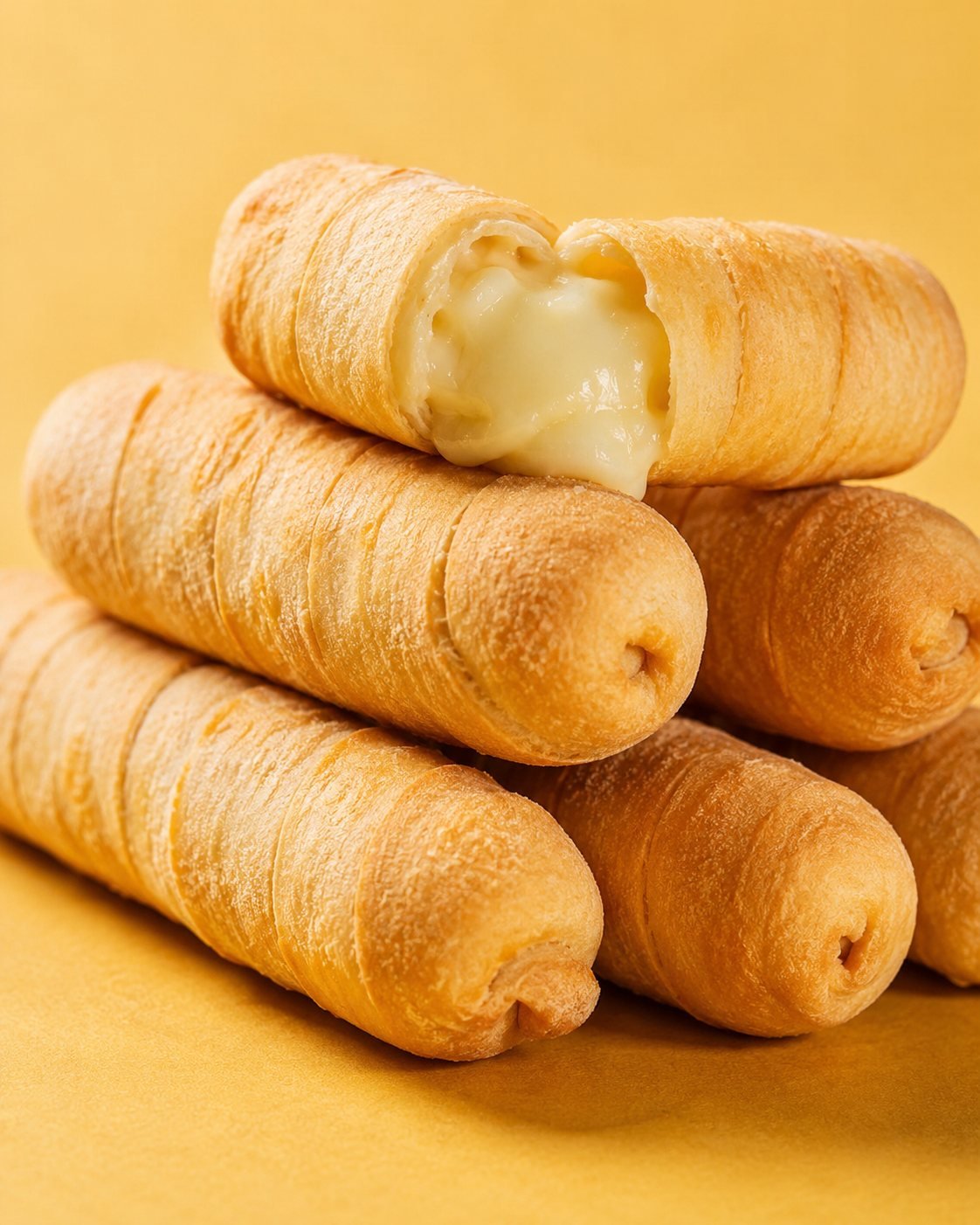 Tequeños venezolanos rellenos de queso